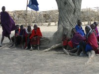 Masai village